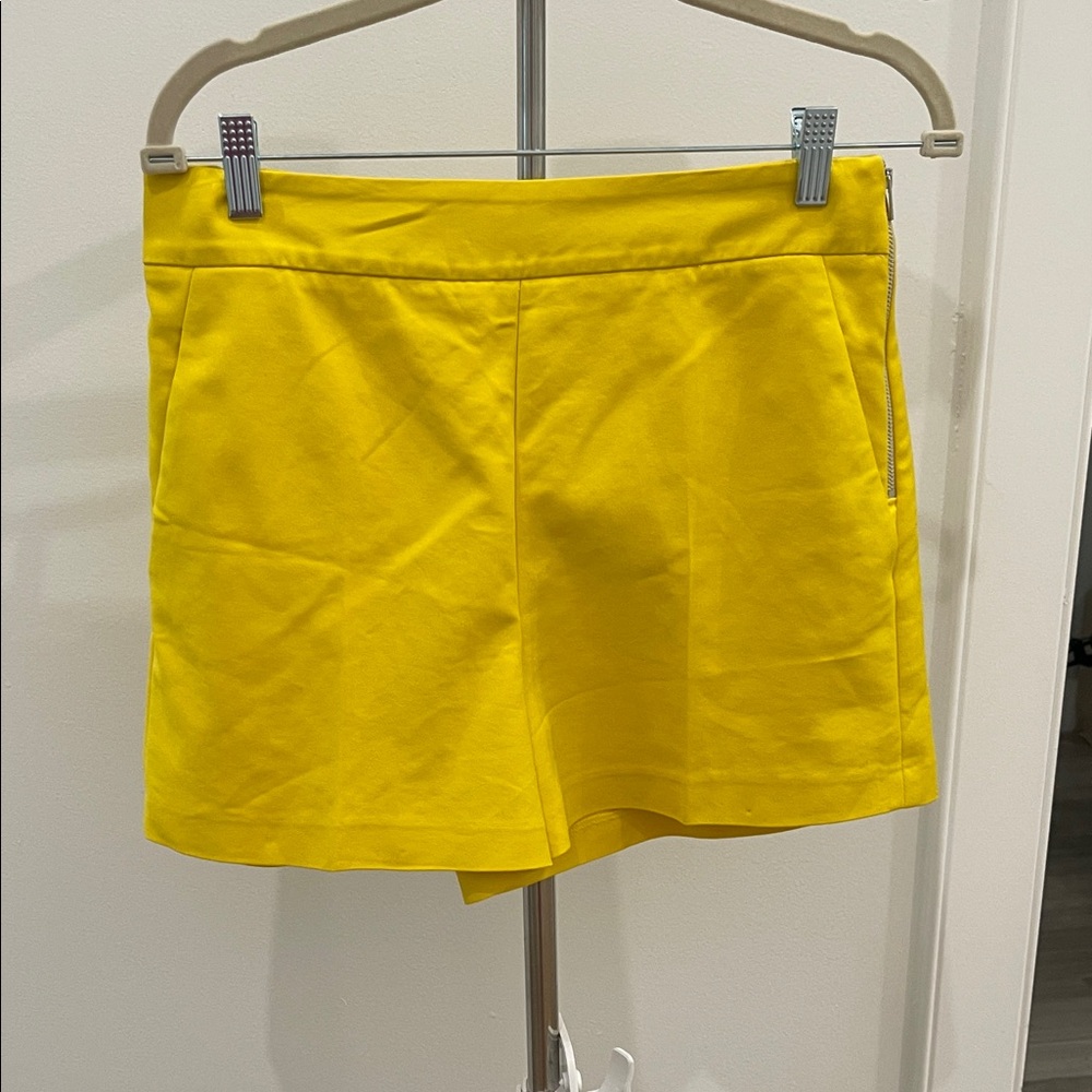 Yellow Women's Shorts